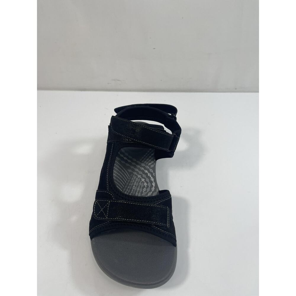 Clarks Mira Bay Shoes Women's Size 8W Black Cloudsteppers Sandals New Box - Picture 7 of 14